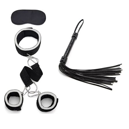 Sex håndjern erotiske leker for kvinner BDSM Bondage komfortable svamphåndjern halsbånd pisk for voksenleker slave erotisk tilbehør