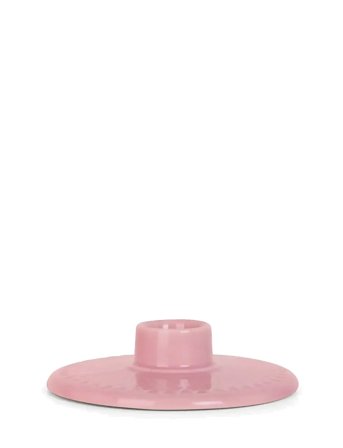 Rhombe Color Kr Lysestage H3 Rosa Pink Lyngby Porcelæn