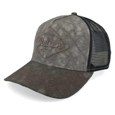 Stetson - Grijs trucker Cap - Stetson X Airpaq Grey Mix A-Frame Trucker @ Hatstore