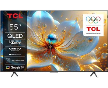 TCL-55T8C-TCL 55" T8C 4K QLED Smart TV-Tv-QLED