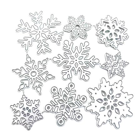 Snefnug Metal Skæredør Stencil Diy Scrapbooking Album Papirkort Skabelon Form Embossing Dekoration