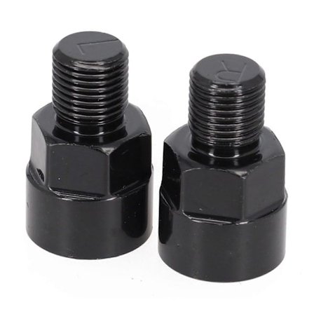 Sykkelpedalforlengeradapter, sykkelpedaladapter passer 9/16 tommers pedal og 1/2 tommers krankkonverteringssykkeldeler