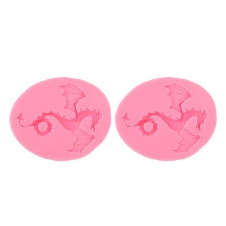 2 STK Livsmedelsgodkänd Silikon Fondantform Luktfri Mjuk Kakdekorering DIY Hantverksform Typ 3