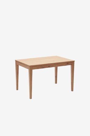 Kave Home - Ruokapöytä Yain, 120-180 x 80 cm - Ruskea - Ruokapöydät - - Homeroom