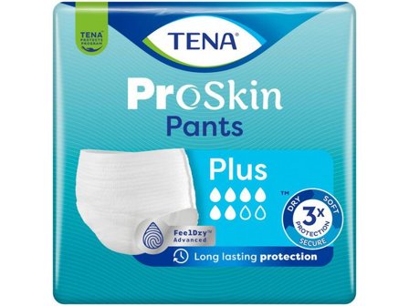 TENA InkoSkydd Pants Plus M 14/fp - Lyreco - Sjukvård och omsorg - Diagnos och behandling - Inkontinensskydd