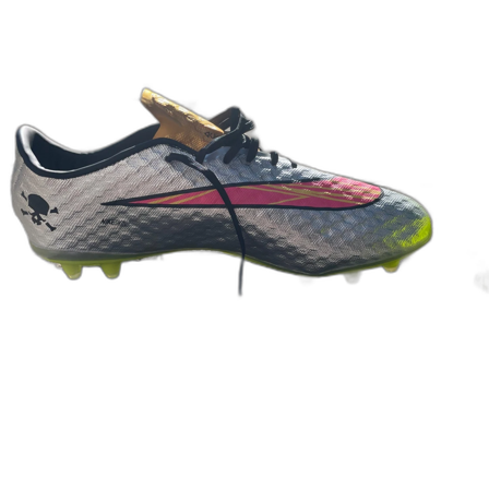 Nike Hypervenom fotbollsskor silver/gul