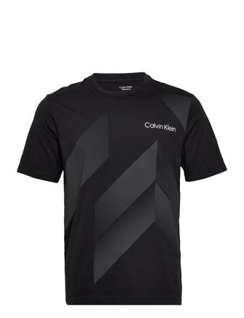 Pw - S/S T-Shirt Black Calvin Klein Performance
