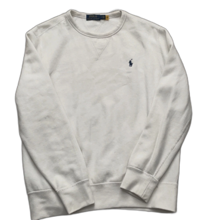 Vit sweatshirt från Polo Ralph Lauren