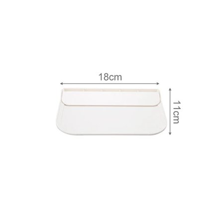 Vikbar vägghylla, platsbesparande, hopfällbart förvaringsställ, stansfri telefonhållare, Wifi-router förvaringsbricka, badrumsorganisatör