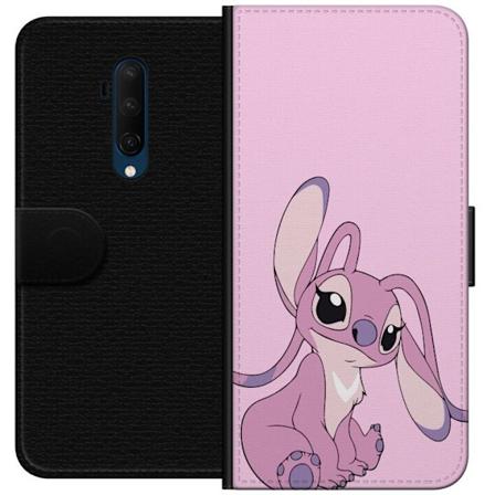 OnePlus 7T Pro Lommeboketui Stitch rosa