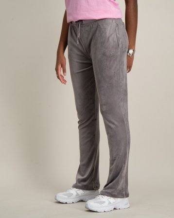 Juicy Couture Diamante Bootcut Jogger Grijs Broeken Meisjes - Kids Brand Store