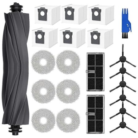 För Dreame L10s Pro Ultra Heat Robotdammsugare Huvudborste Sidoborste Hepa Filter Moppduk Dammpåsar Tillbehör