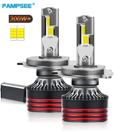 PAMPSEE HB3 HB4 9005 9006 H1 H7 H4 H11 Canbus Glödlampa Led Lampa CSP 3570 Högeffekts Bilstrålkastare Dimljus 240W 60000LM 6000K M8Pro