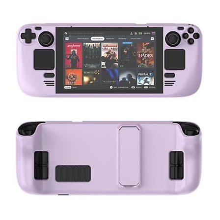 Beskyttende deksel med støtte for Steam Deck Hard PC militærbeskytterdeksel kompatibelt med Steam Deck