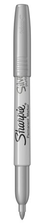 SHARPIE Metallic Marker 1.4mm silber 12 Stück