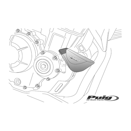 Deslizadores de chasis Puig Pro - Kawasaki ER-6F 2012-2016