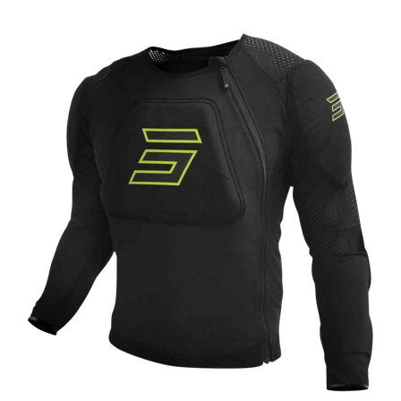 Protektorenjacke Shot Prime MX Schwarz L