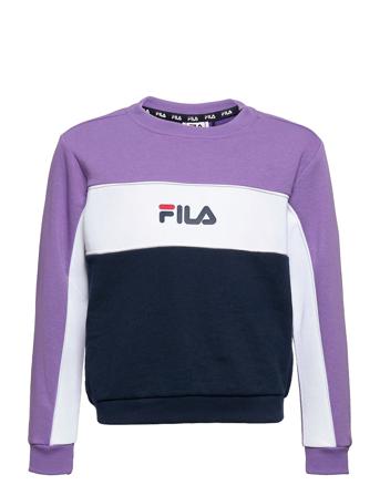 Teens Girls Olena Blocked Crew Patterned FILA