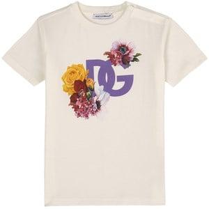 Kids - Dolce & Gabbana Branded Graphic T-shirt White 18-24 Months - Tops - 18-24 months - White