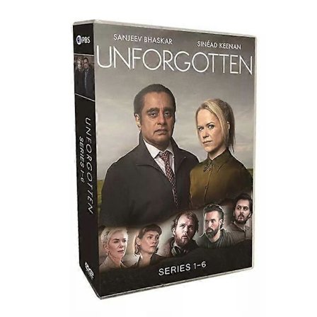Uusi Box Set Unforgotten Kausi 1-6 DVD Englanninkielinen versio 12-levyä