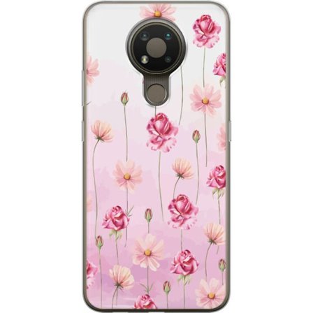 Yhteensopiva Puhelinkuori Nokia 3.4 Rose Petal Whisper
