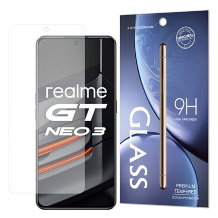 Karkaistu lasi 9H karkaistu lasi Realme GT Neo 3 (pakkaus - kirjekuori)