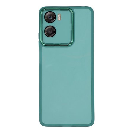 SKALO Motorola Moto G06 4G DKSM Color Bumper Frosted TPU Cover - Grøn