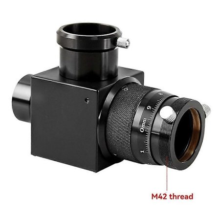 Angeleyes 1,25 tommers Flip Mirror Diagonal Kameraadapter CCD Syncfocus Flip Mirror for Refraktor Astr