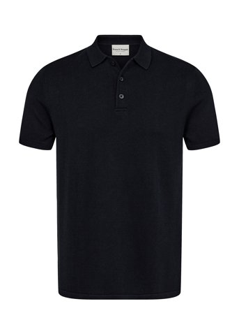 Bs Aaran Regular Fit Polo Shirt Navy Bruun & Stengade