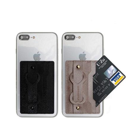 Telefonplånbok I Läder På Korthållare 2pack Brun
