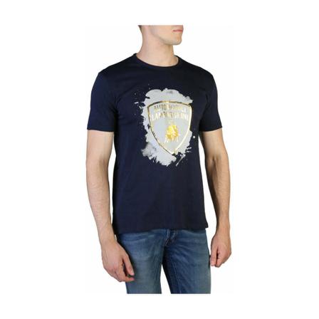 Automobili Lamborghini T-shirt B3Xvb7Tf , Blauw , Heren , Maat: M