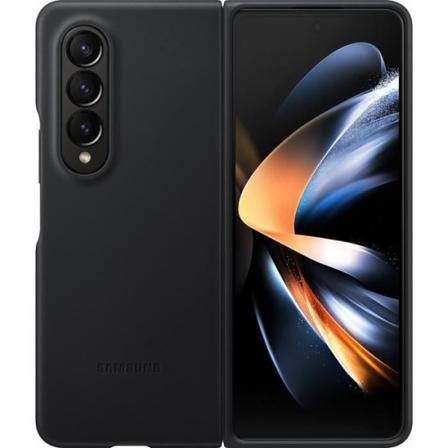 SAMSUNG Galaxy ZFold4 Læder Taske Sort
