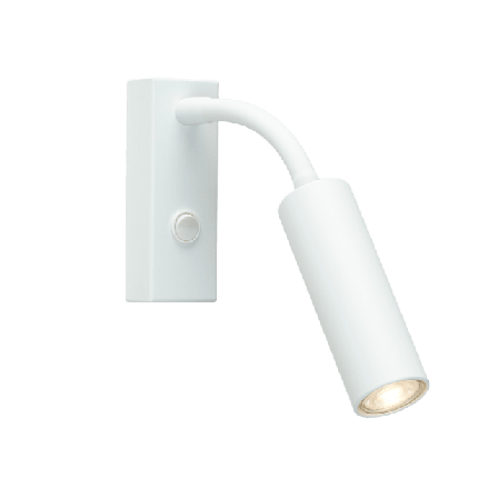 Herstal Vägglampa Pipeline Flex Lampor Unisex Vit