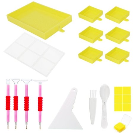 Diamond painting Kit Borrplatta Diamond painting Set
