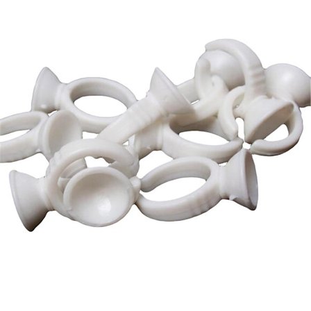 50 stk. Limringe - Klæbende hobbyartikler til gør-det-selv, kunst og dekoration