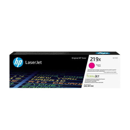 HP 219X - Høy ytelse - magenta - original - LaserJet - tonerpatron (W2193X)
