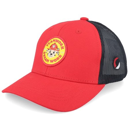 PAW Patrol - Röd trucker Keps - Kids Marshall Teamwork Red/Black Trucker @ Hatstore