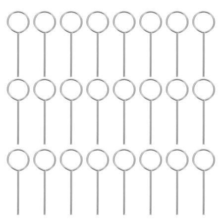 100 st SIM-kortsutkastare för mobiltelefoner, universell SIM-kortsutkastare för mobiltelefoner (3X1X0,1CM, silver)