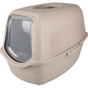 Lexie Kattedo med Tak, Grå - 56cm