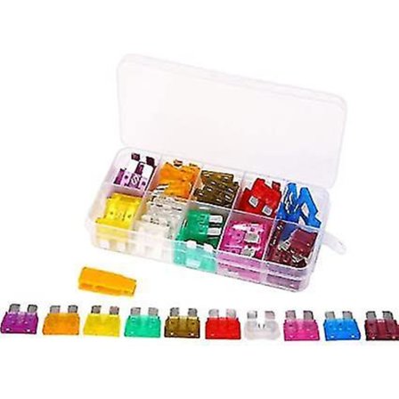 80-pack Säkringssats för Bil i Zink för Bilsäkringslåda