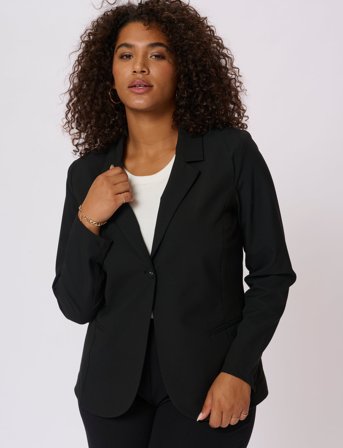 Kaffe Curve Kcjia Blazer - Black - 54