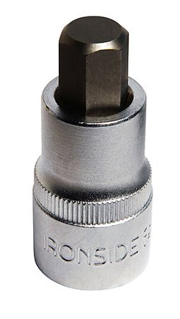 IRONSIDE PIPE SEKSKANT 1/2" HEX 19MM