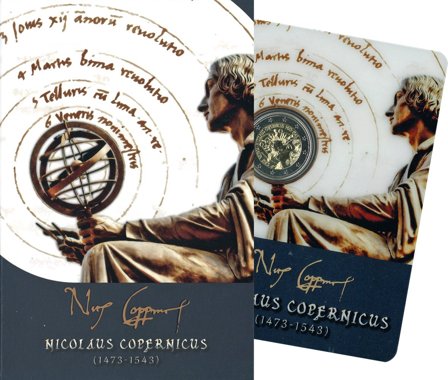Malta 2023 - Nikolaus Kopernikus 2 EURO møntkort