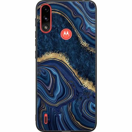 Motorola Moto E7i Power Svart Skal Midnight Dream