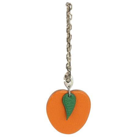 Hermès Vintage, Pre-owned Fabric key-holders Oranje, Dames, Maat:ONE Size