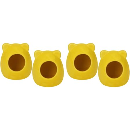 4 stk. Kølende Hule til Dyr, S, Hvile Seng Rede Farve Tilbehør Smådyr Hamster Gnavere Hus Hus- L S Rede Chinchilla Sommer Søvn P