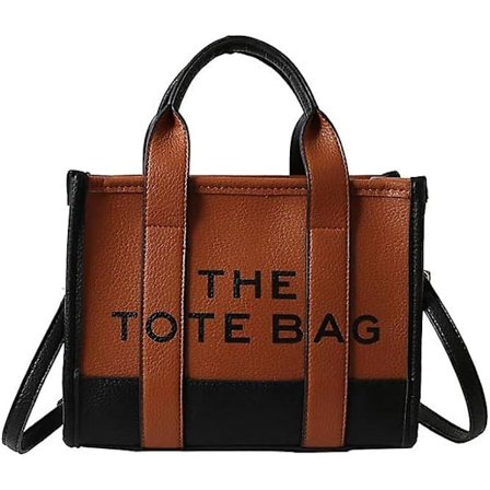 Toteväska för kvinnor Dupes Mini Läder Tote Bag Liten Personlig Crossbody Handväska