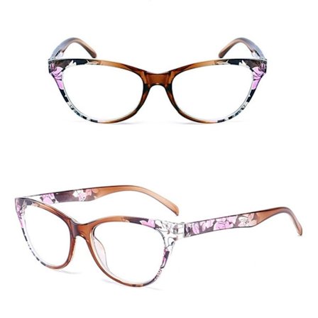 Elegante behagelige læsebriller (blomstret)