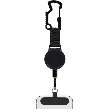 1/2/3-pakning Mobilbånd med Innrullbar Sikkerhetsrem – Belteklips og Kjede for Smarttelefon og Reise