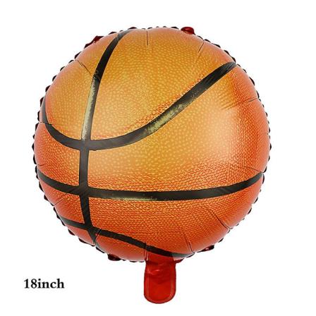 10 stk 18 tommer fodbold basketball aluminium film ballon fest dekoration